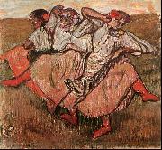 Edgar Degas Three Russian Dancers oil on canvas